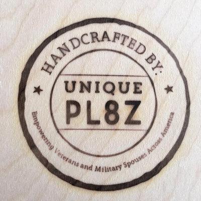 CORVETTE by Unique Pl8z  Recycled License Plate Art - Unique Pl8z