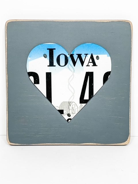IOWA HEART - Unique Pl8z