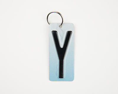 LETTER Y KEY CHAIN - Unique Pl8z