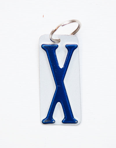 LETTER X KEY CHAIN - Unique Pl8z