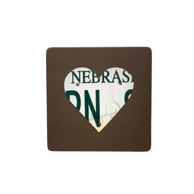 NEBRASKA HEART - Unique Pl8z