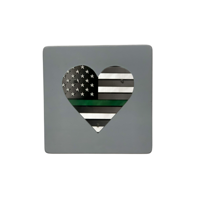Thin Line Heart - BLUE LINE, RED LINE, OR GREEN LINE