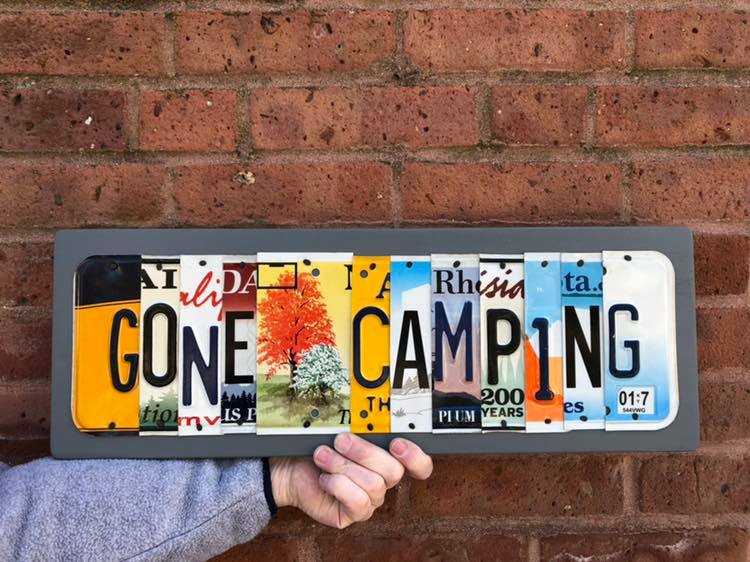 GONE FISHING by Unique Pl8z - Unique Pl8z