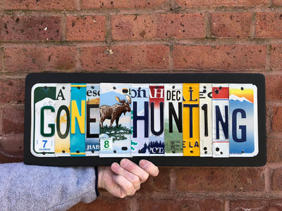 GONE HUNTING by Unique Pl8z - Unique Pl8z