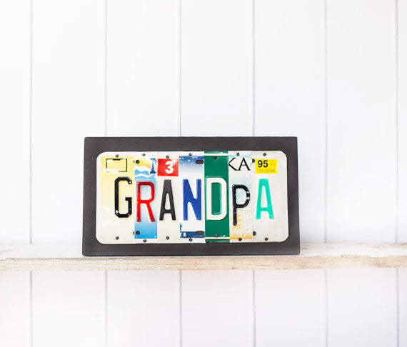 GRANDPA  by Unique Pl8z - Unique Pl8z