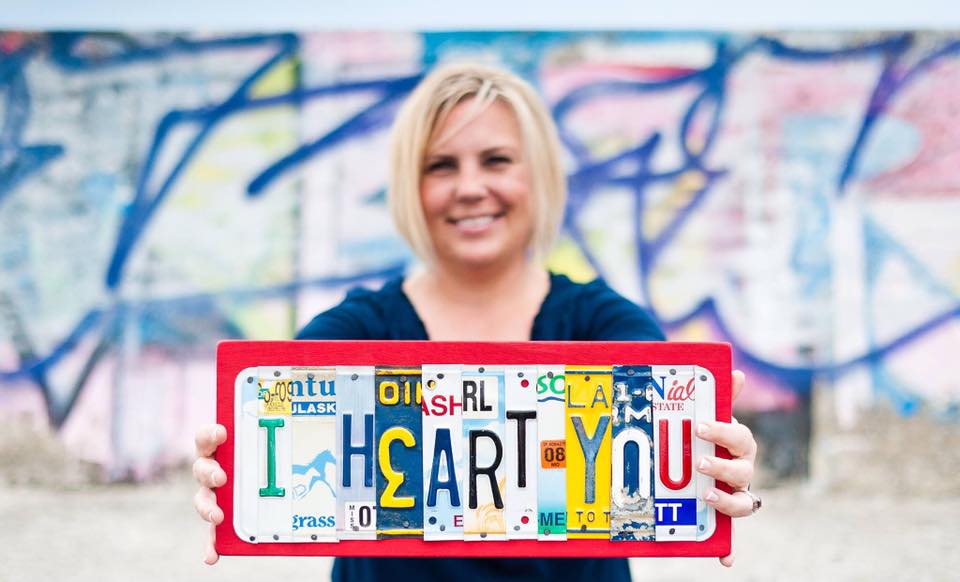 I HEART YOU by Unique Pl8z - Unique Pl8z