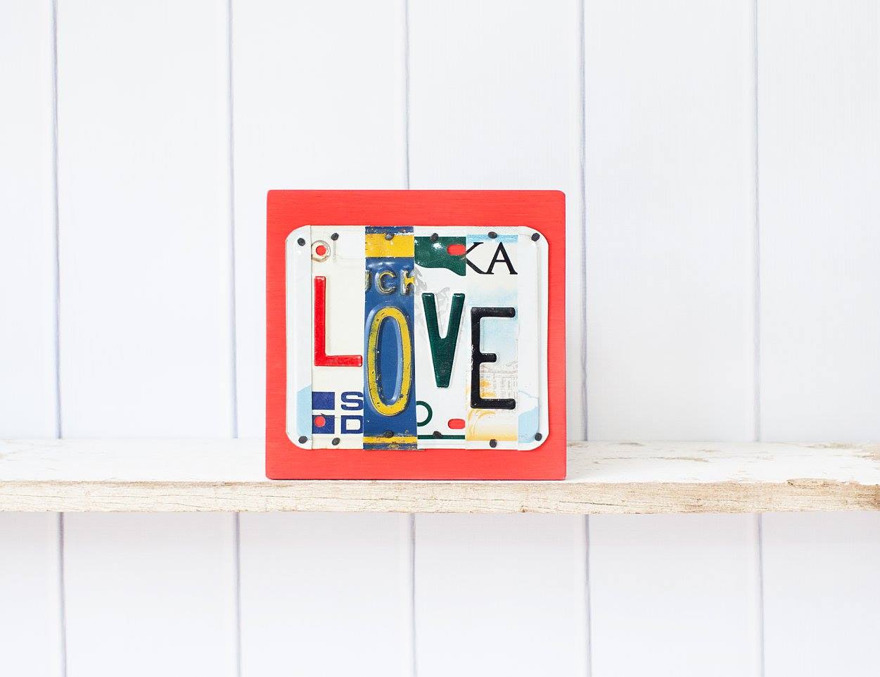 Custom Order - 4 letter sign - you choose the letters - Unique Pl8z