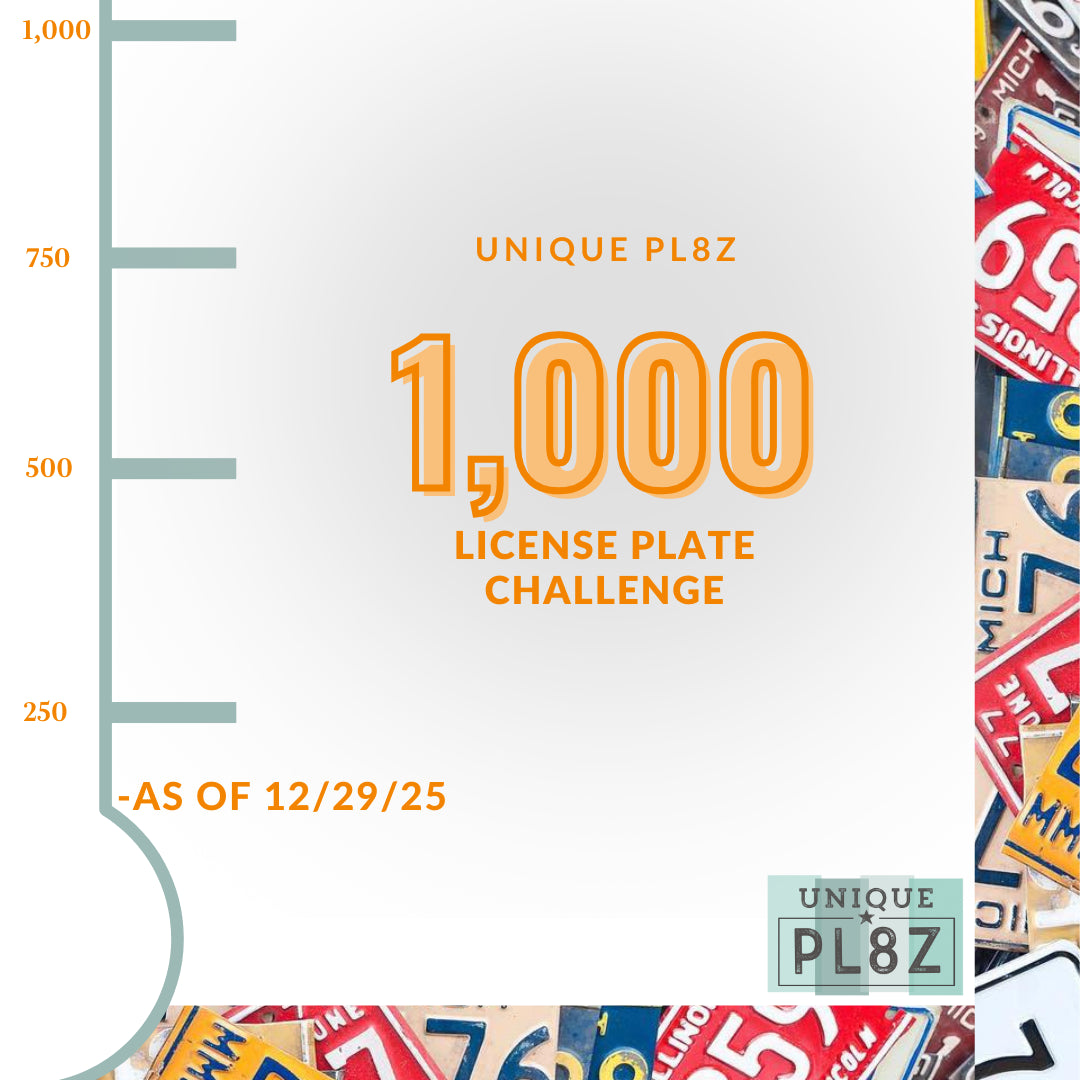 Why you should donate your license plates...