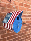U.S. FLAG birdhouse - Unique Pl8z