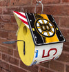 BRUINS birdhouse  Recycled License Plate Art - Unique Pl8z