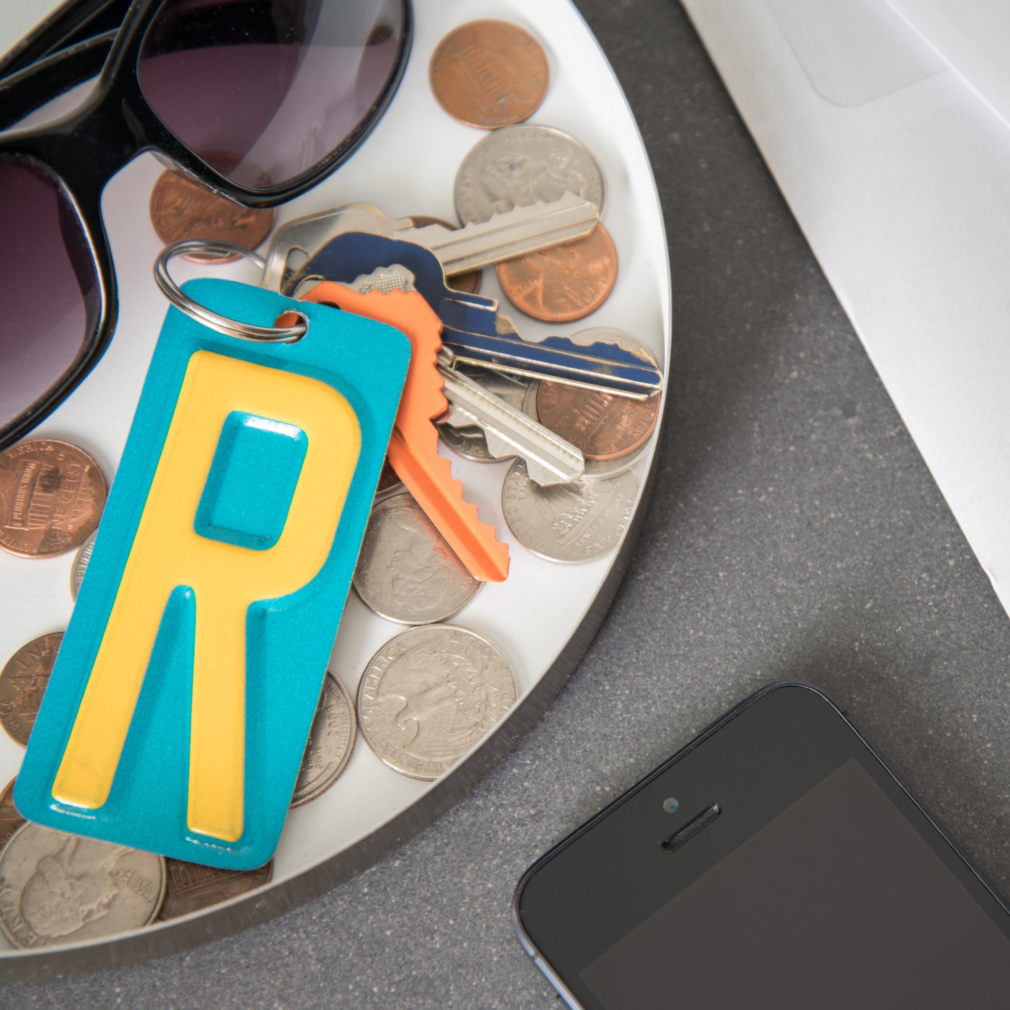 LETTER X KEY CHAIN - Unique Pl8z