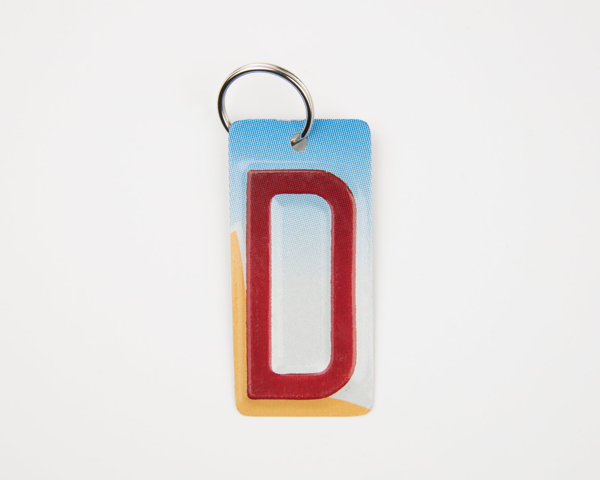 LETTER D KEY CHAIN - Unique Pl8z