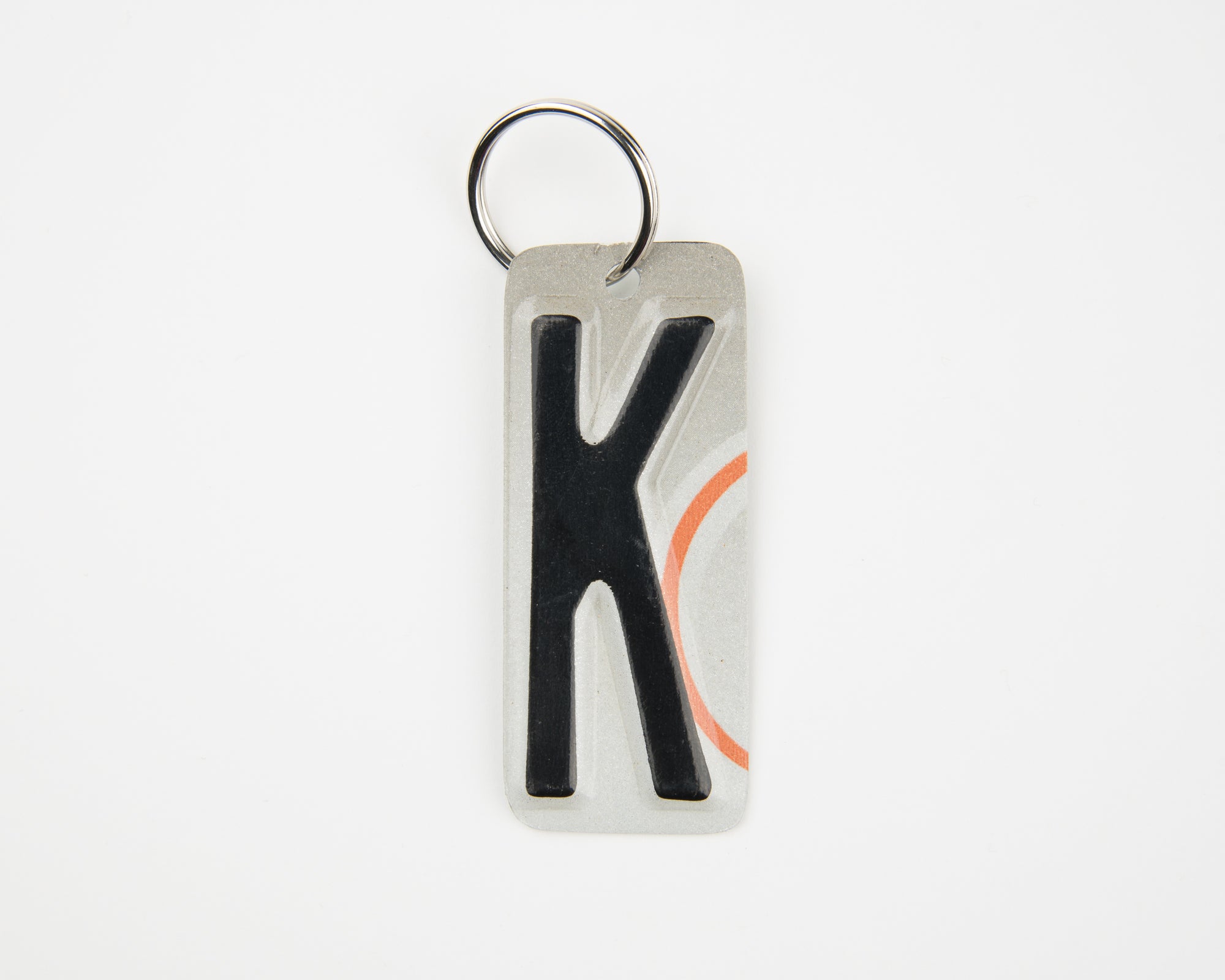EMBROIDERED INITIAL KEYCHAIN – OOAK: ONE OF A KIND GOODS
