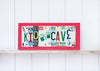 KID CAVE by Unique Pl8z  Recycled License Plate Art - Unique Pl8z