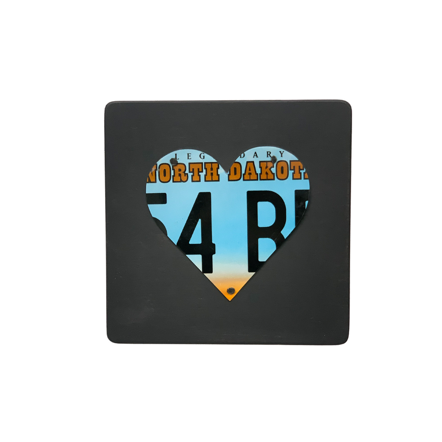 NORTH DAKOTA HEART - Unique Pl8z
