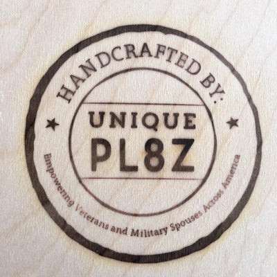 12" ANCHOR by Unique Pl8z  Recycled License Plate Art - Unique Pl8z