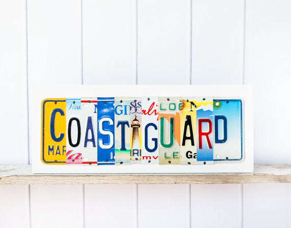 COAST GUARD by Unique Pl8z - Unique Pl8z