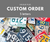 Custom Order - 5 letter sign - you choose the letters - Unique Pl8z