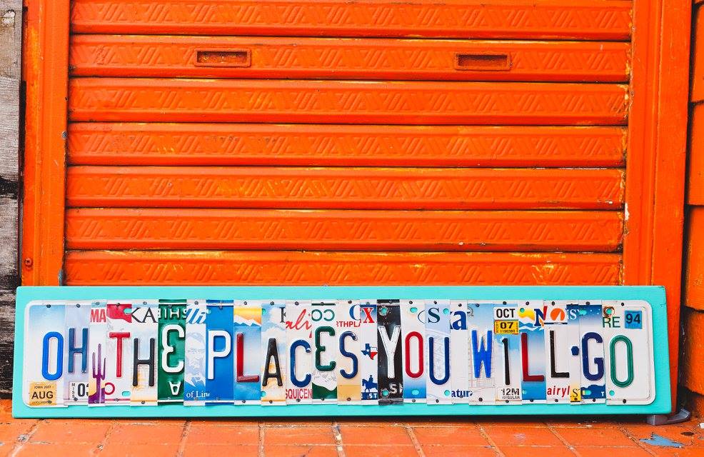 OH THE PLACES YOU WILL GO by Unique Pl8z - Unique Pl8z